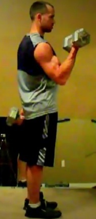 Bicep super set workout