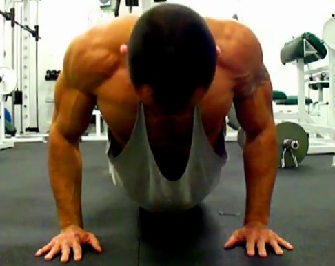 negative pressure pushups