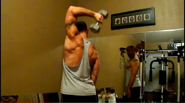 one arm tricep extensions