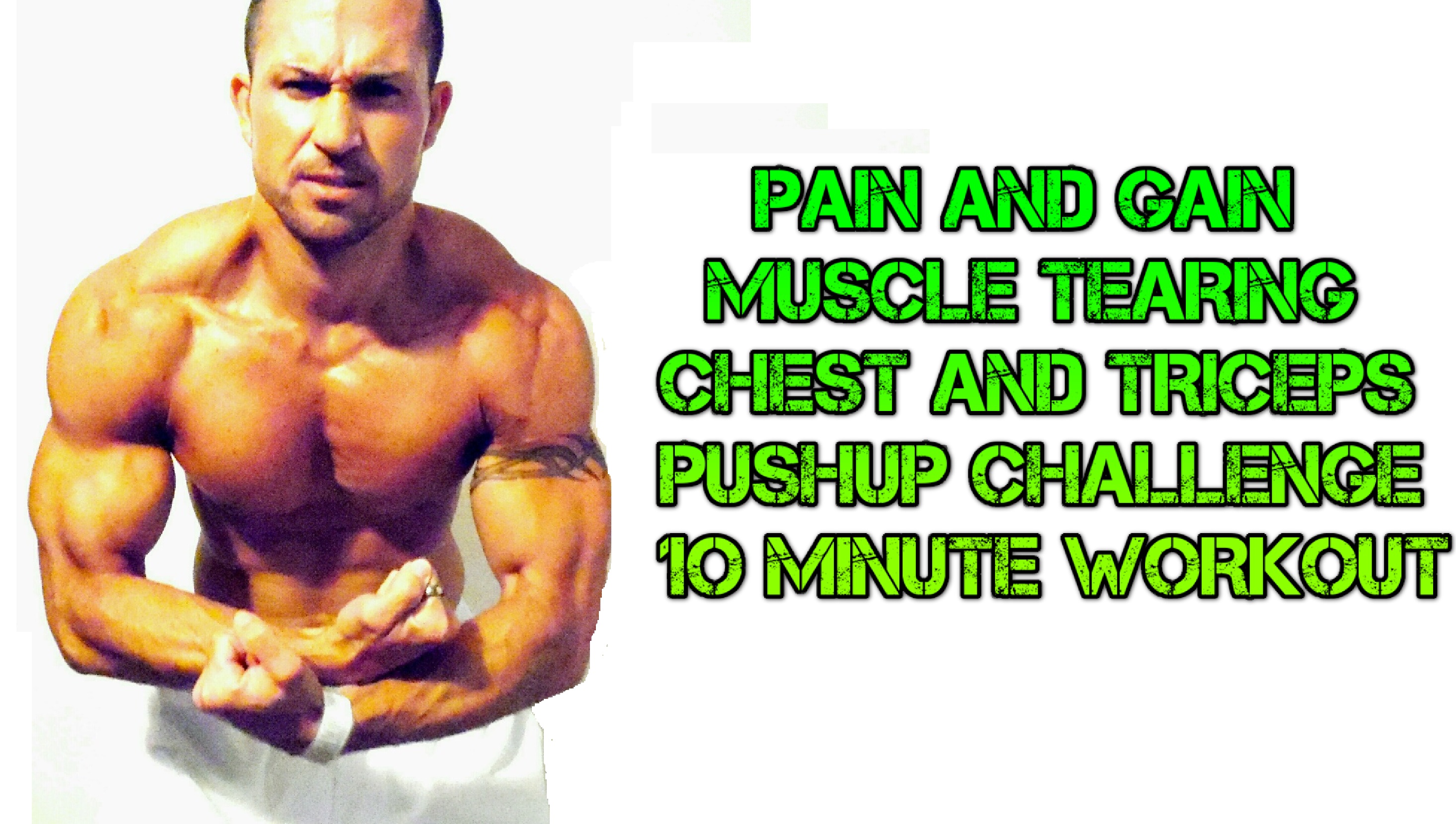 CHEST TEARING PUSHUP 10 MIN CHALLENGE