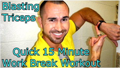 Quick Weight Training Work Break Under 15 Minute Workout
