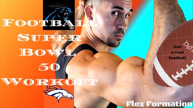 Flex Formation Football Super Bowl 50 Tabata Workout